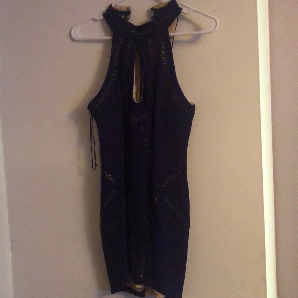 Beautiful dark purple dress